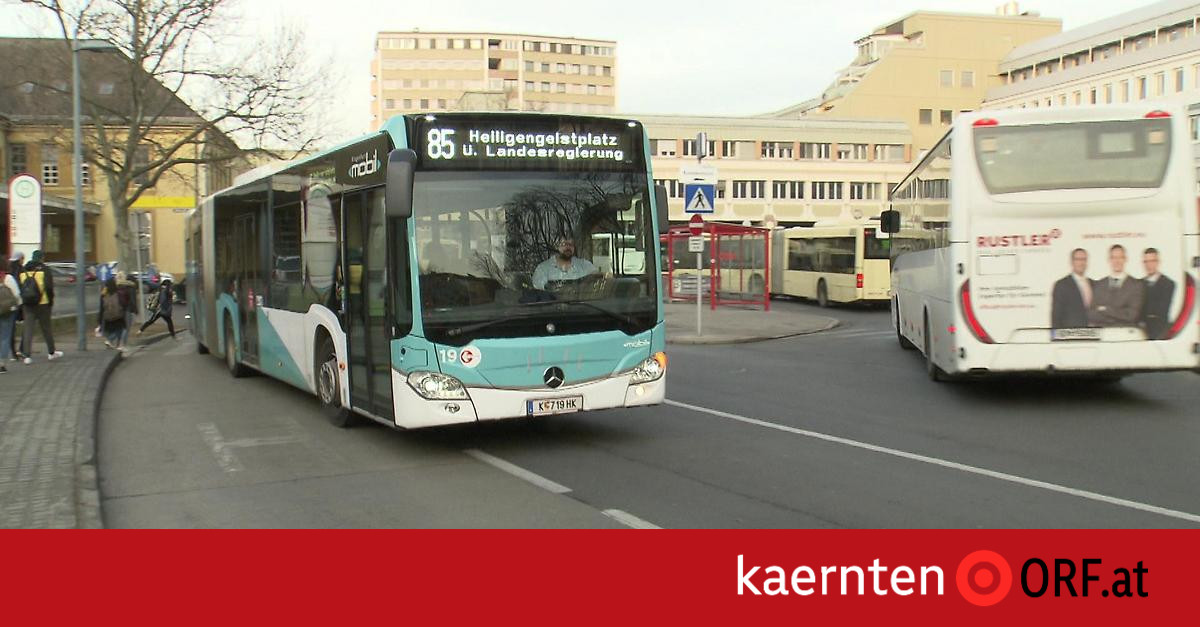 Keine Barzahlung mehr in Bussen kaernten.ORF.at