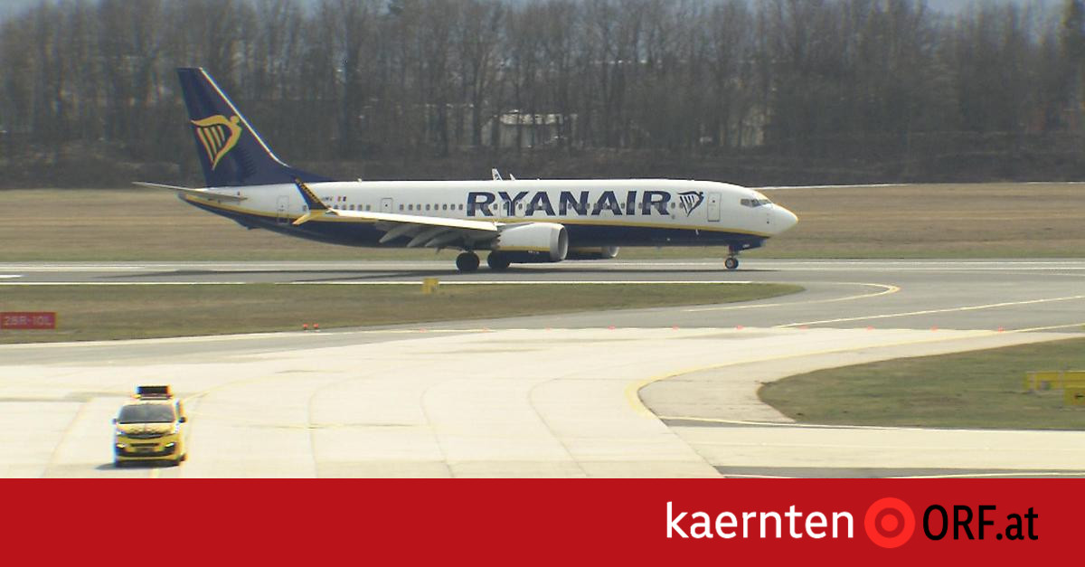 Ryanair presented the summer schedule – kaernten.ORF.at