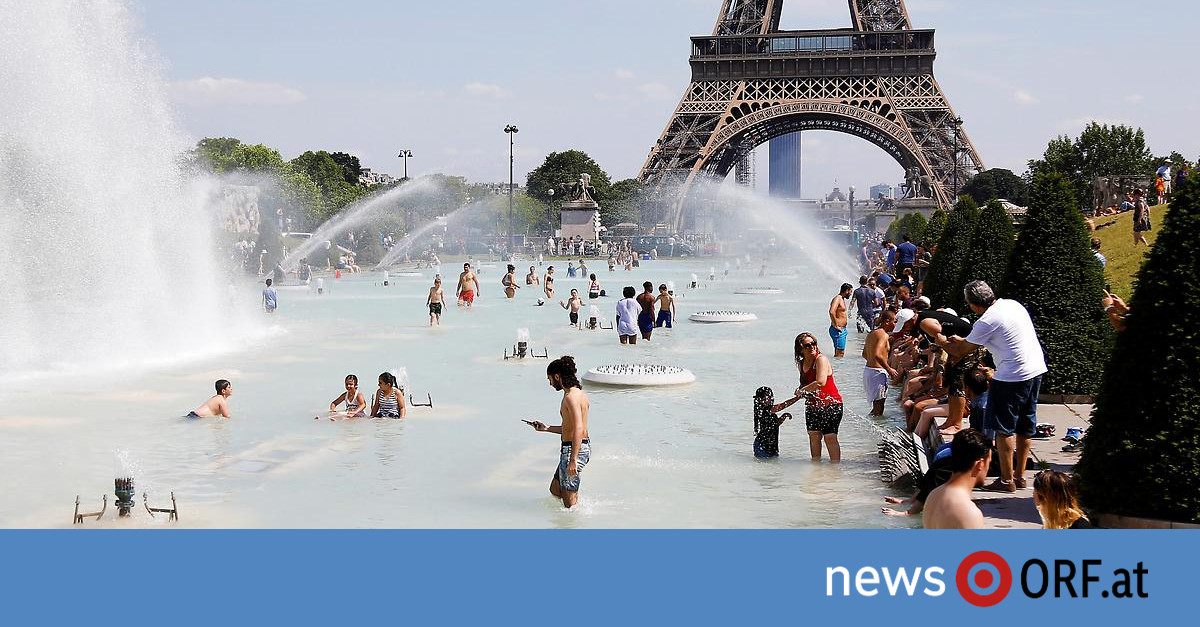 Über 40 Grad möglich: Paris setzt auf drastische Maßnahmen