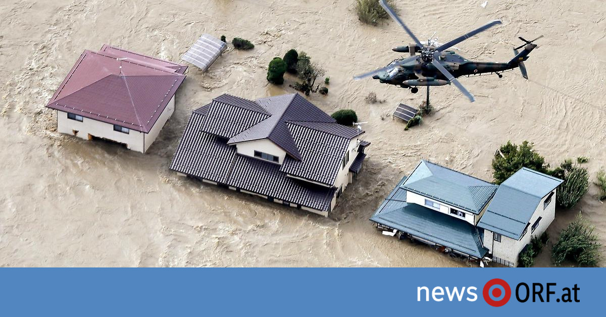 Spur der Verwüstung: 19 Tote durch Taifun in Japan