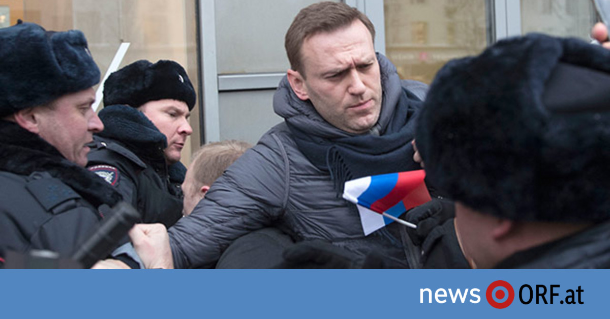 Nawalny in Moskau festgenommen