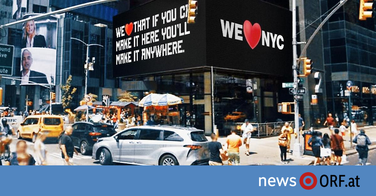 New York City: Little love for new image campaign