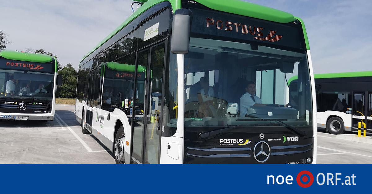 Erstmals E-Busse auf Regionallinien