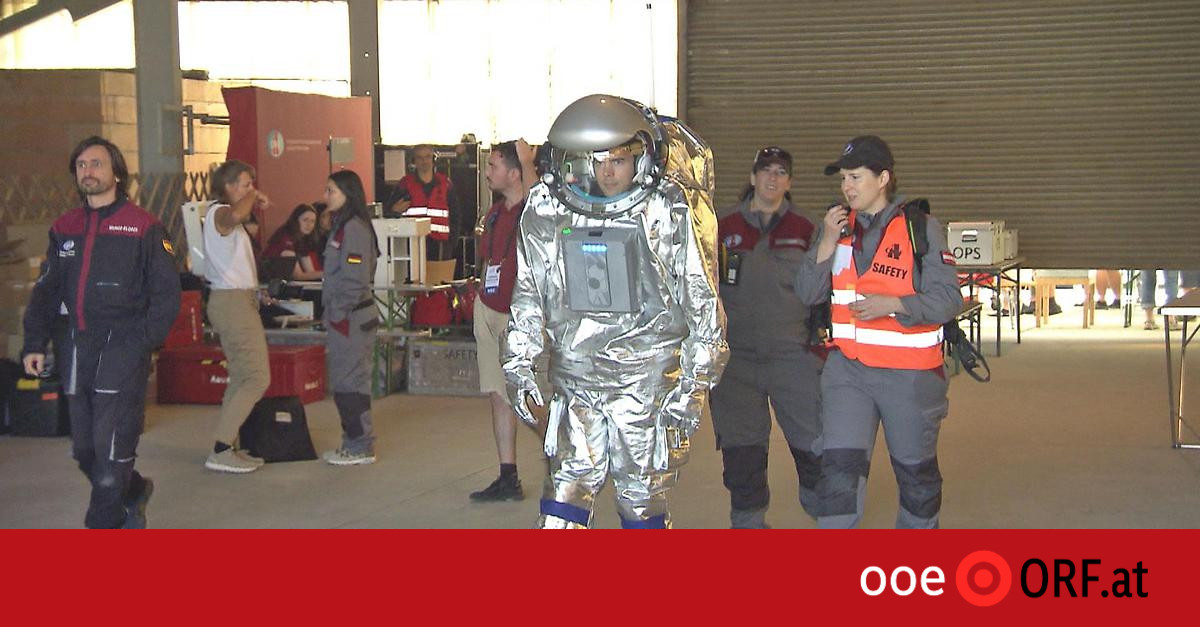 Test for the Mars mission in Buerbach