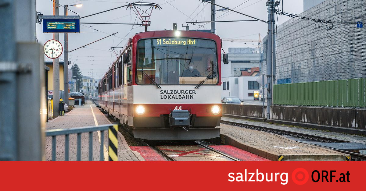 Salzburger Lokalbahn stand eineinhalb Stunden still