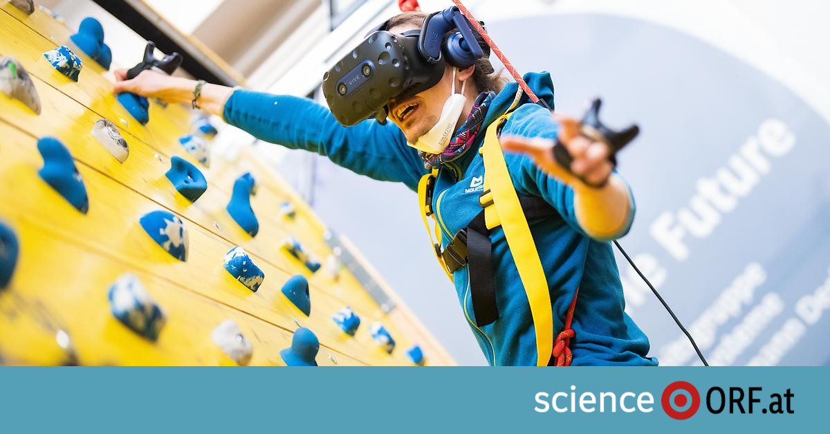 Technology: Climbing in space using virtual reality