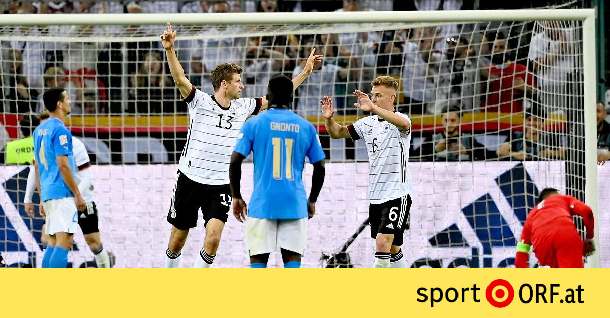 Nations League: Duitse voetbalbond verslaat Europees kampioen Italië