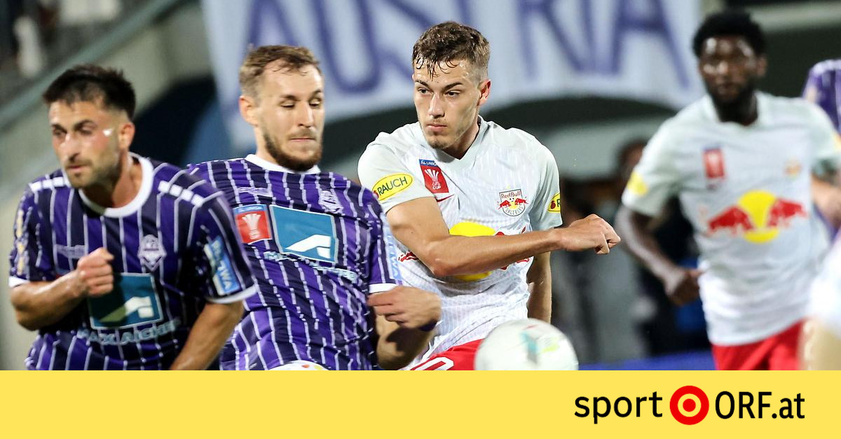 ÖFB Cup: Salzburg derby clearly goes to Red Bull