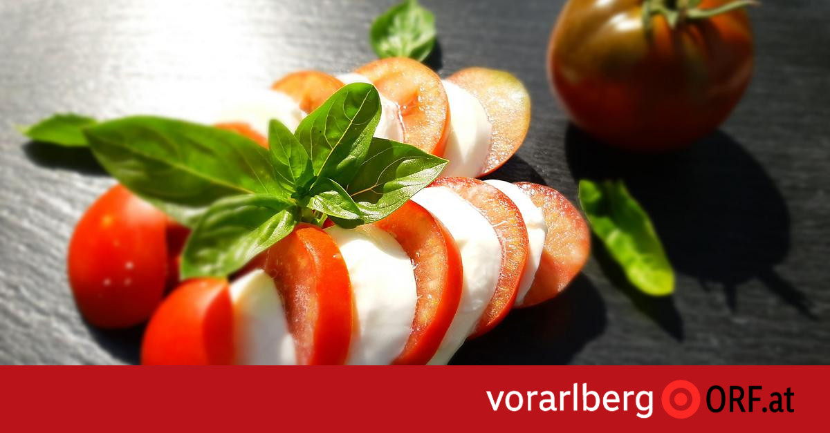Tomaten mit Büffelmozzarella aus Vorarlberg - vorarlberg.ORF.at - Radio ...