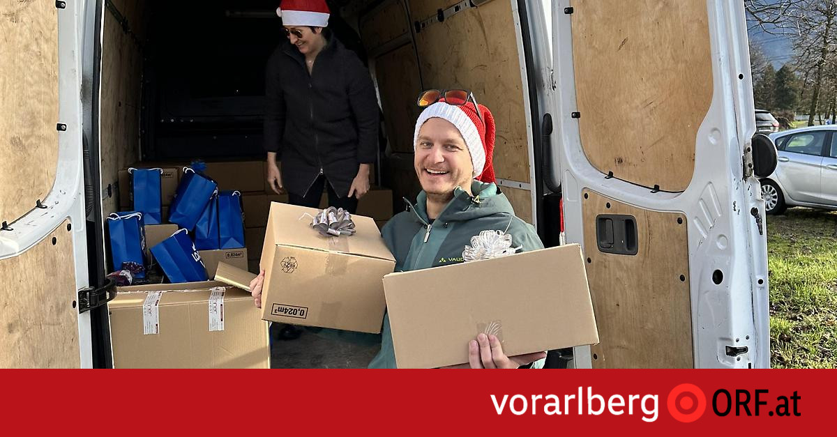 Christmas gifts for “stranded” truck drivers – vorarlberg.ORF.at