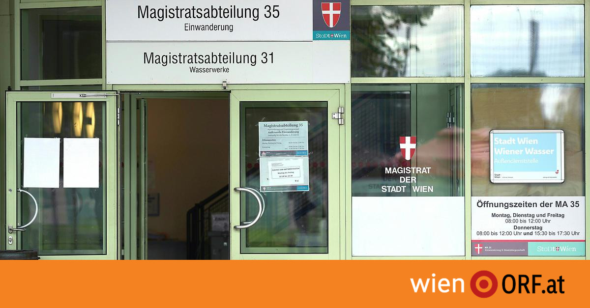 MA 35 mit neuen Vorwürfen konfrontiert - wien.ORF.at